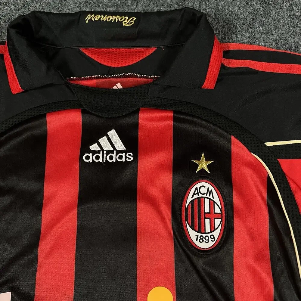 Gennaro Gattuso #8 Adidas AC Milan 2010/11 Retro Jersey Men’s XL